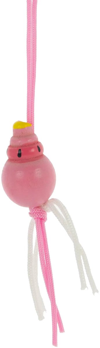 Gelukshanger Babyflesje Roze > 16mm | 10 Stuks